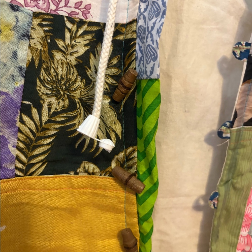 Ashley Taylor Multicolor Patchwork Utility Jacket… - image 3